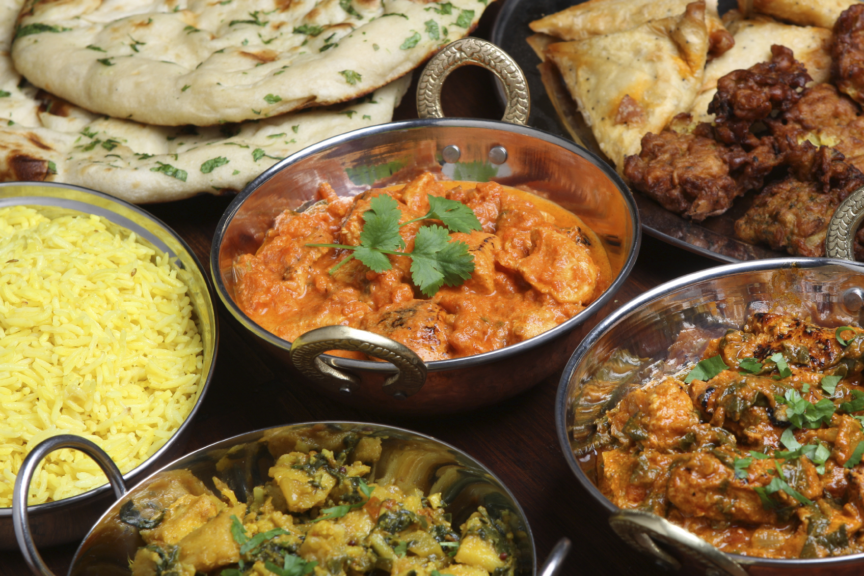Arranged Food and Objects