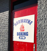 Door to the former Norwayne Boxing Gym that became ESCOT