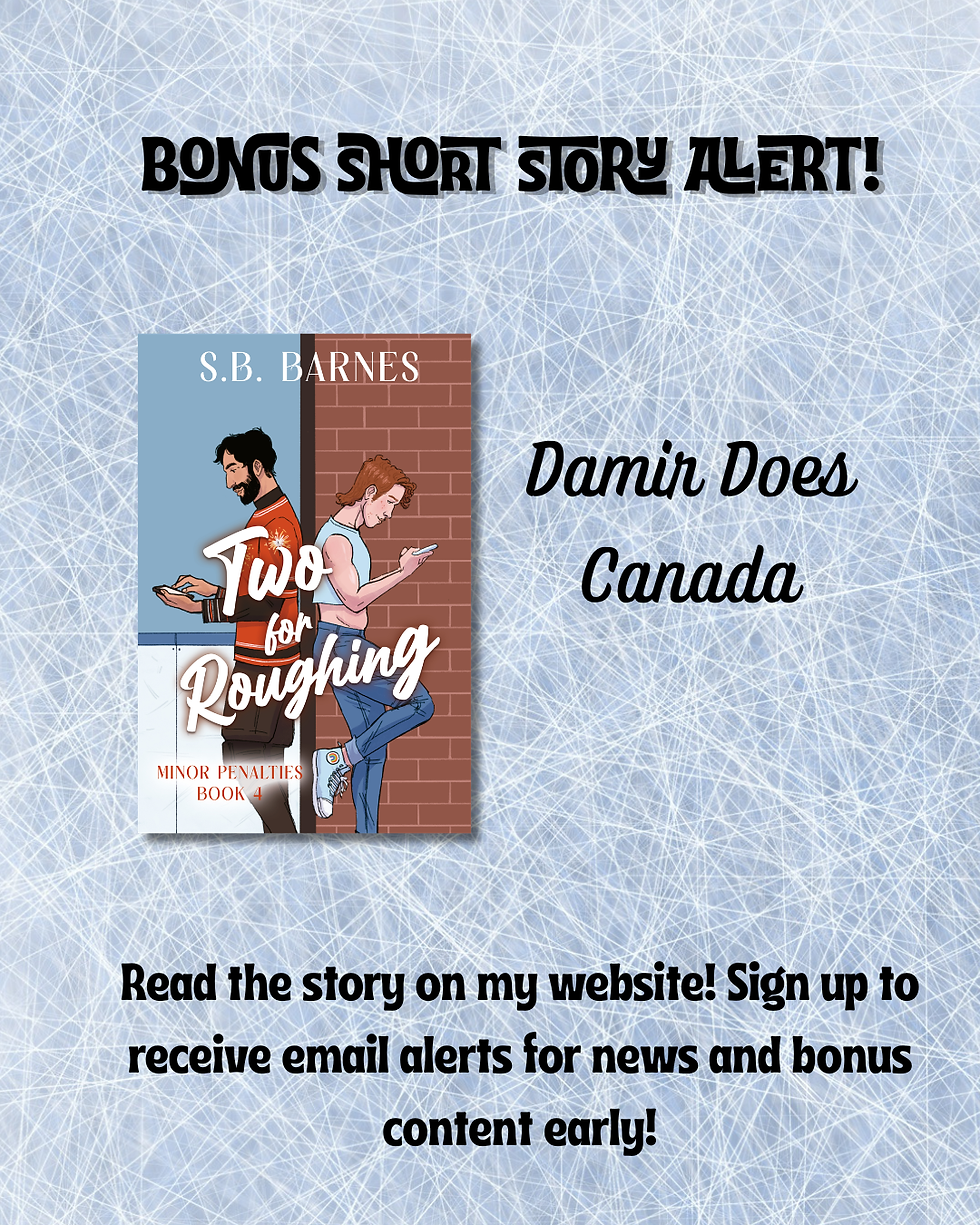 Three Times Damir Bit His Tongue And One Time He Talked: Minor Penalties Bonus Story
