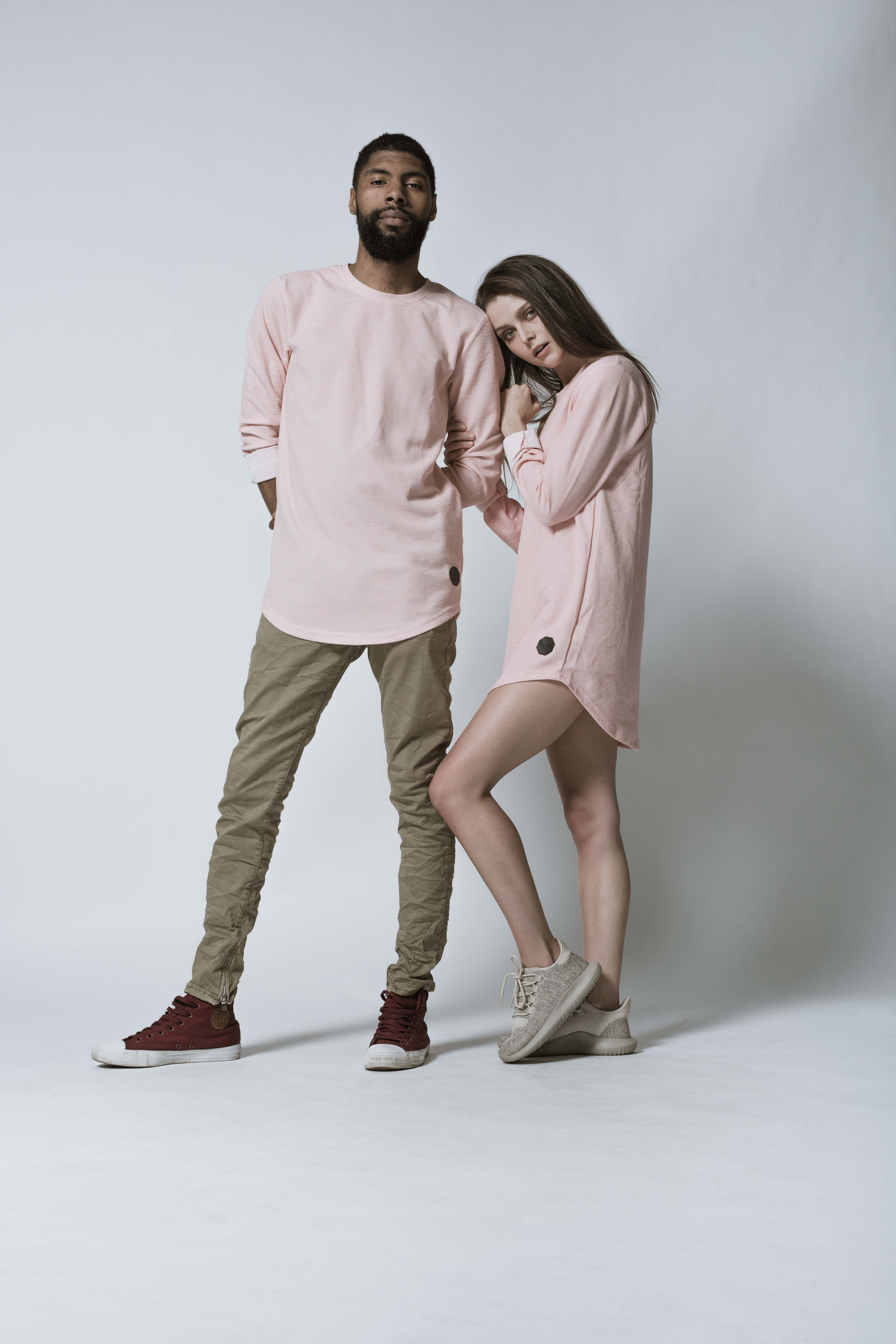 Peach Long Sleeve T-Shirt