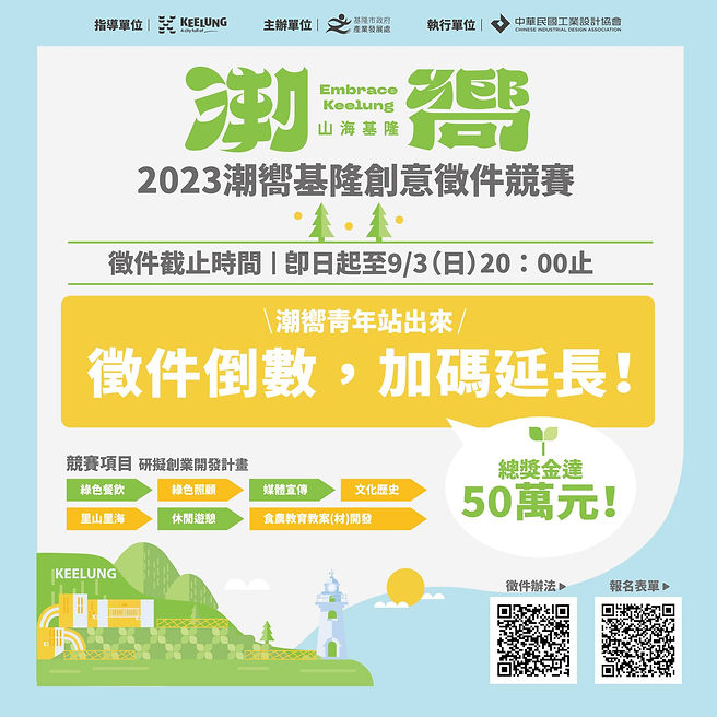 2023潮嚮基隆創意徵件競賽徵件