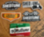 Shedtune Speedshop stickers: various designs