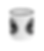 White mug with black rim, 'The Speed Shop' logo
