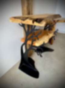 Maple Console Table