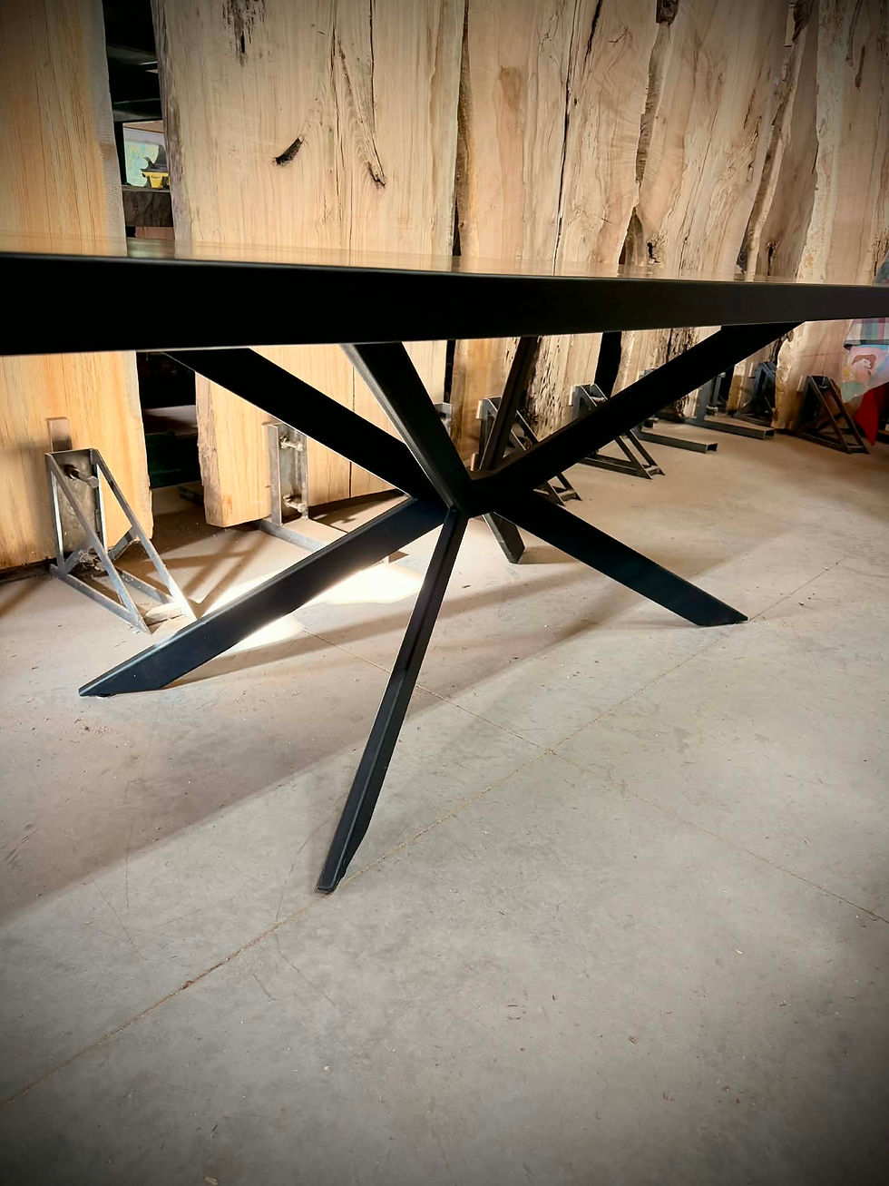 Thumbnail: Casted Elm Dining Table