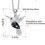 Thumbnail: Flying Bird Silver necklace for women