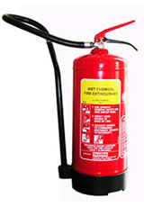 wet agent extinguisher