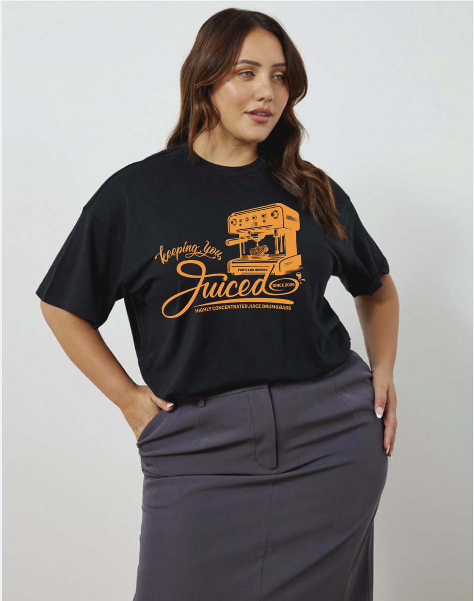 Thumbnail: Espresso JUICE Cotton Men's/All Gender T-shirt