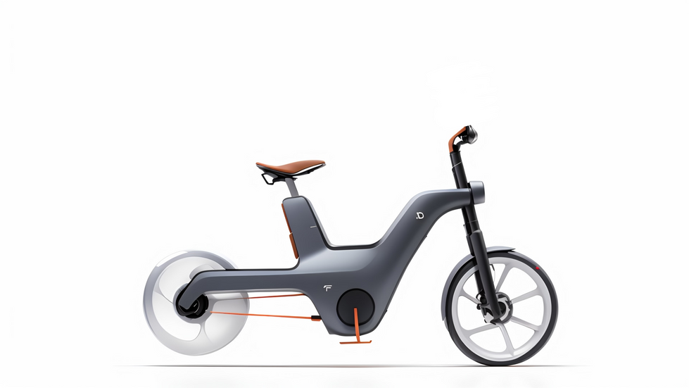 Semi futuristic cargo e-bike 2