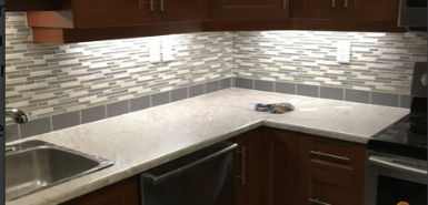 Kitchen backsplash