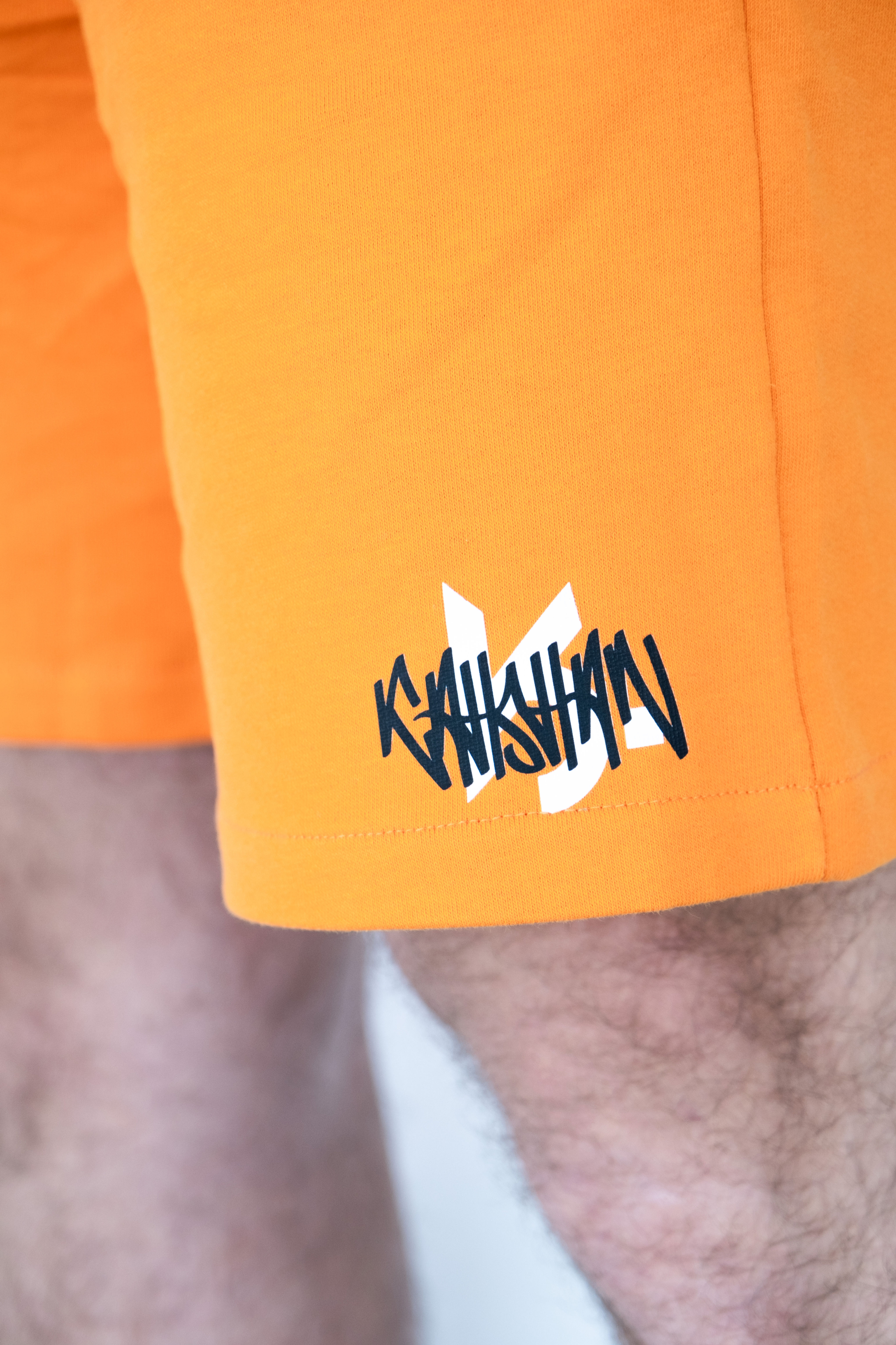 'ORANGE SOUR PATCH' SWEATSHORT