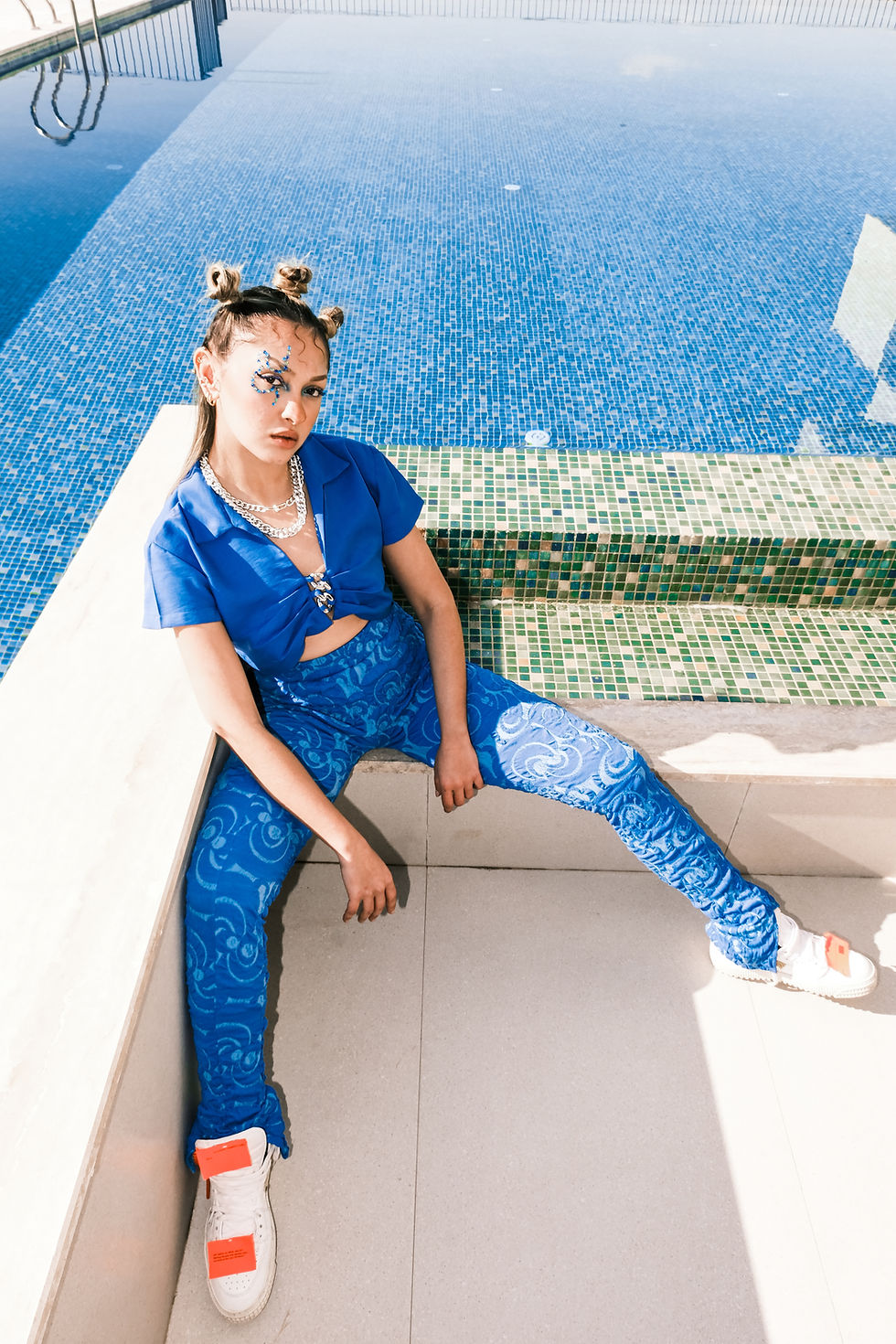 Thumbnail: PUFFY JACQUARD TROUSERS - LIMITED EDITION