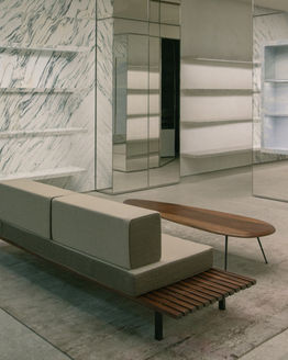 Luxury interior photography for Saint Laurent in Brussels, Belgium