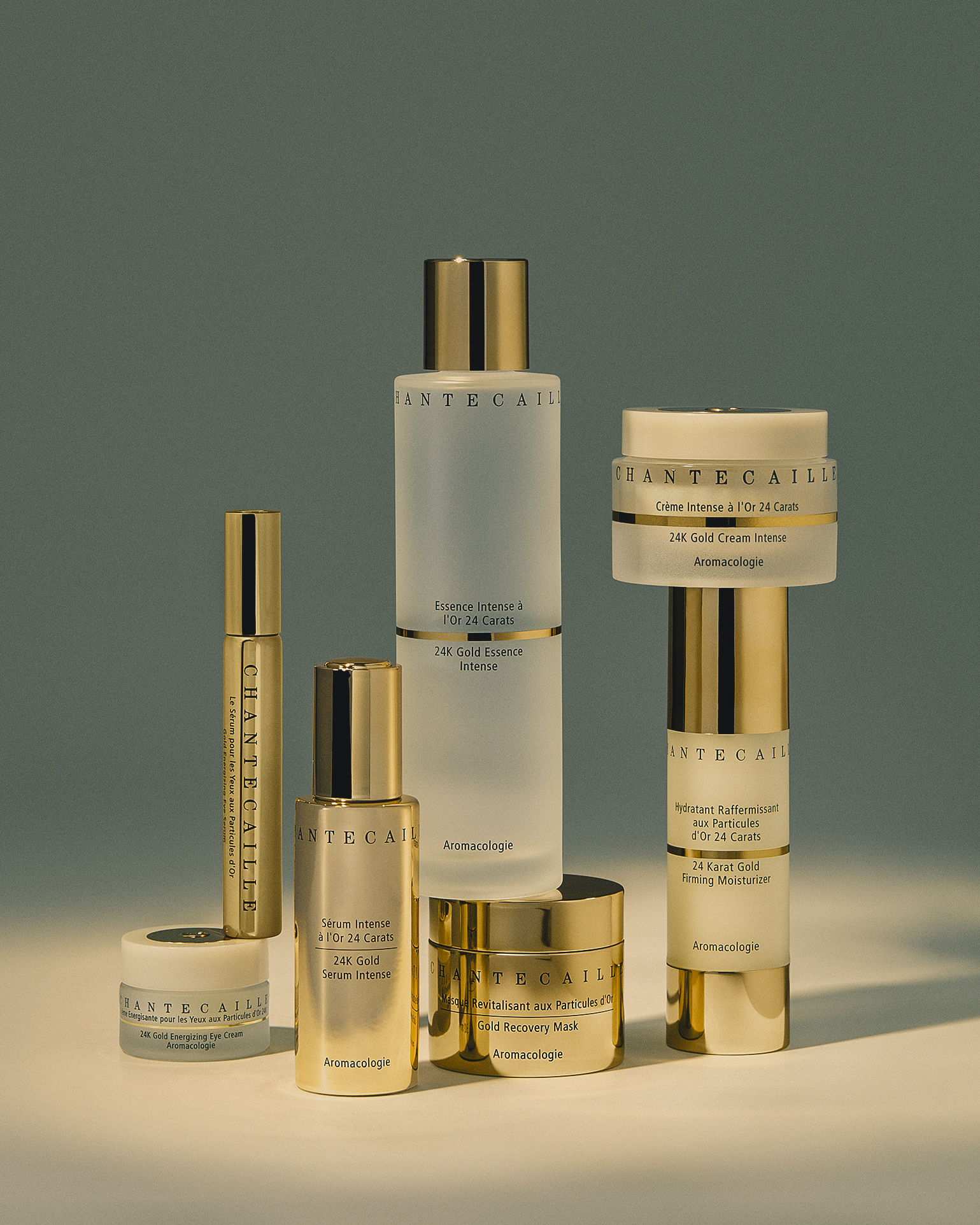 Chantecaille Gold Collection Campaign still life beauty photography