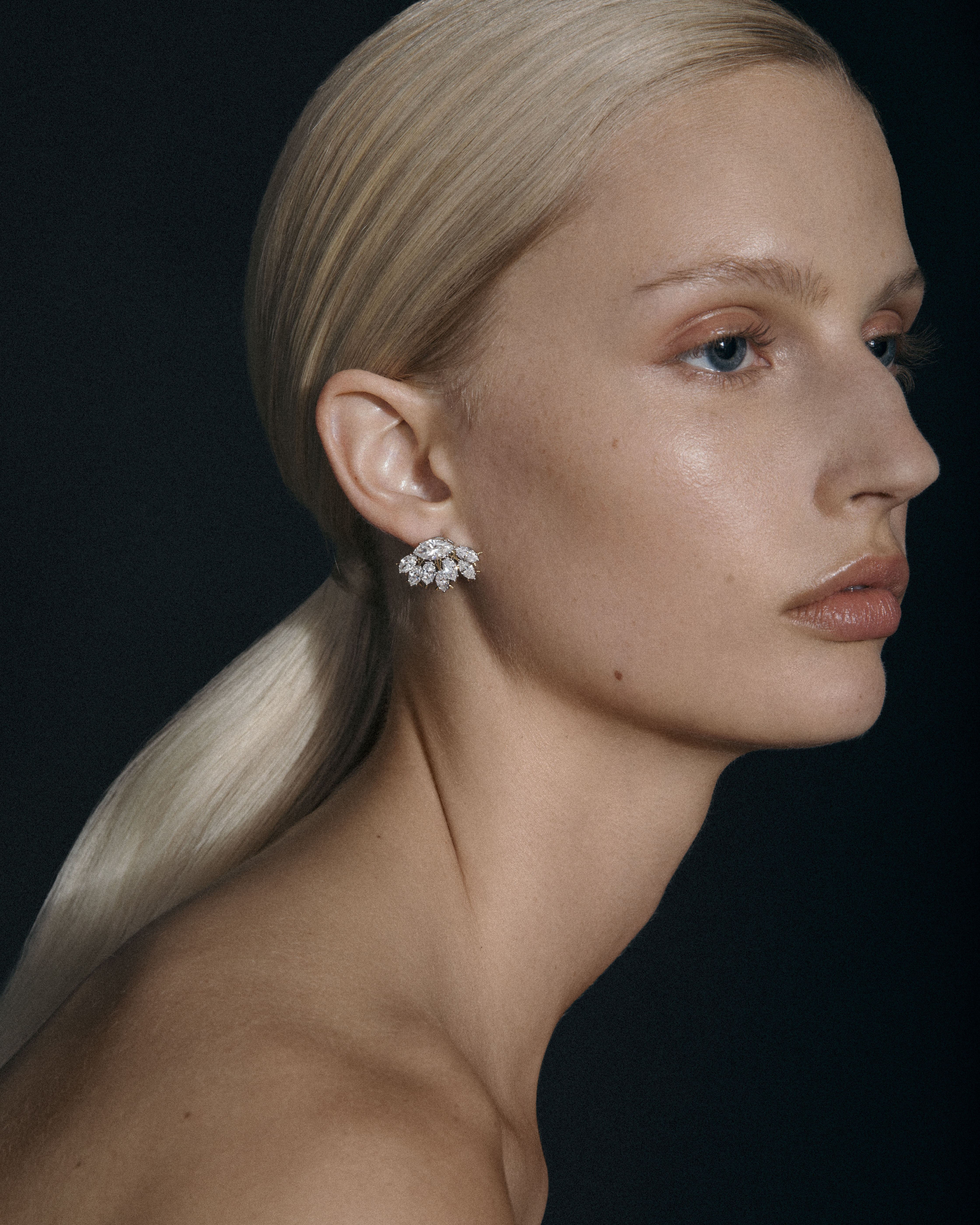 Tiffany & Co high jewelry campaign for Vogue by Sharon Radisch