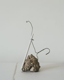 A sculptural still life series exploring the connectivity of objects, forming a sculptural whole, by Sharon Radisch