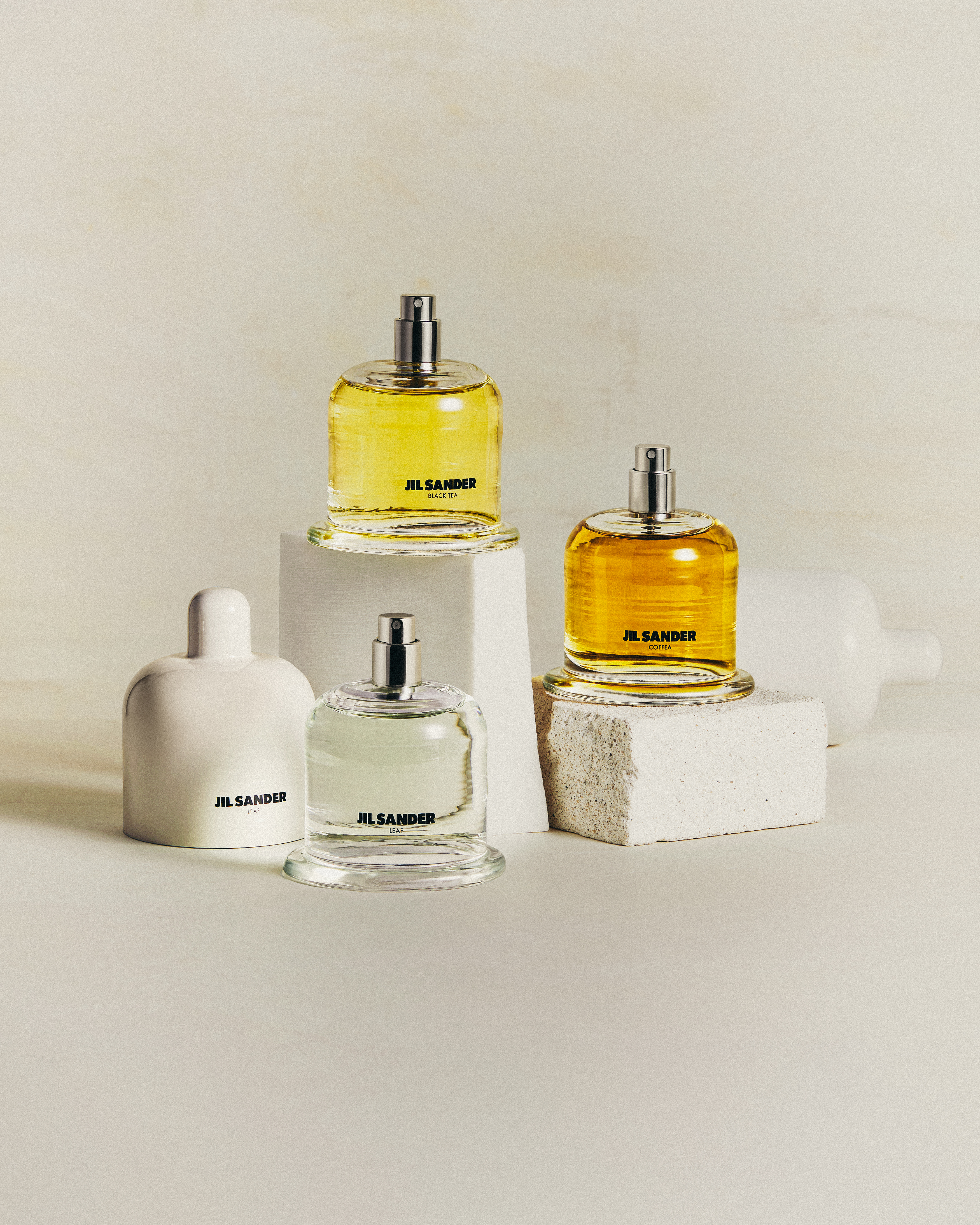 Bloomingdales fragrance campaign print catalog, Miu miu, Hermes, jil sander, margiela, leboutain photographed by Arrow Radisch