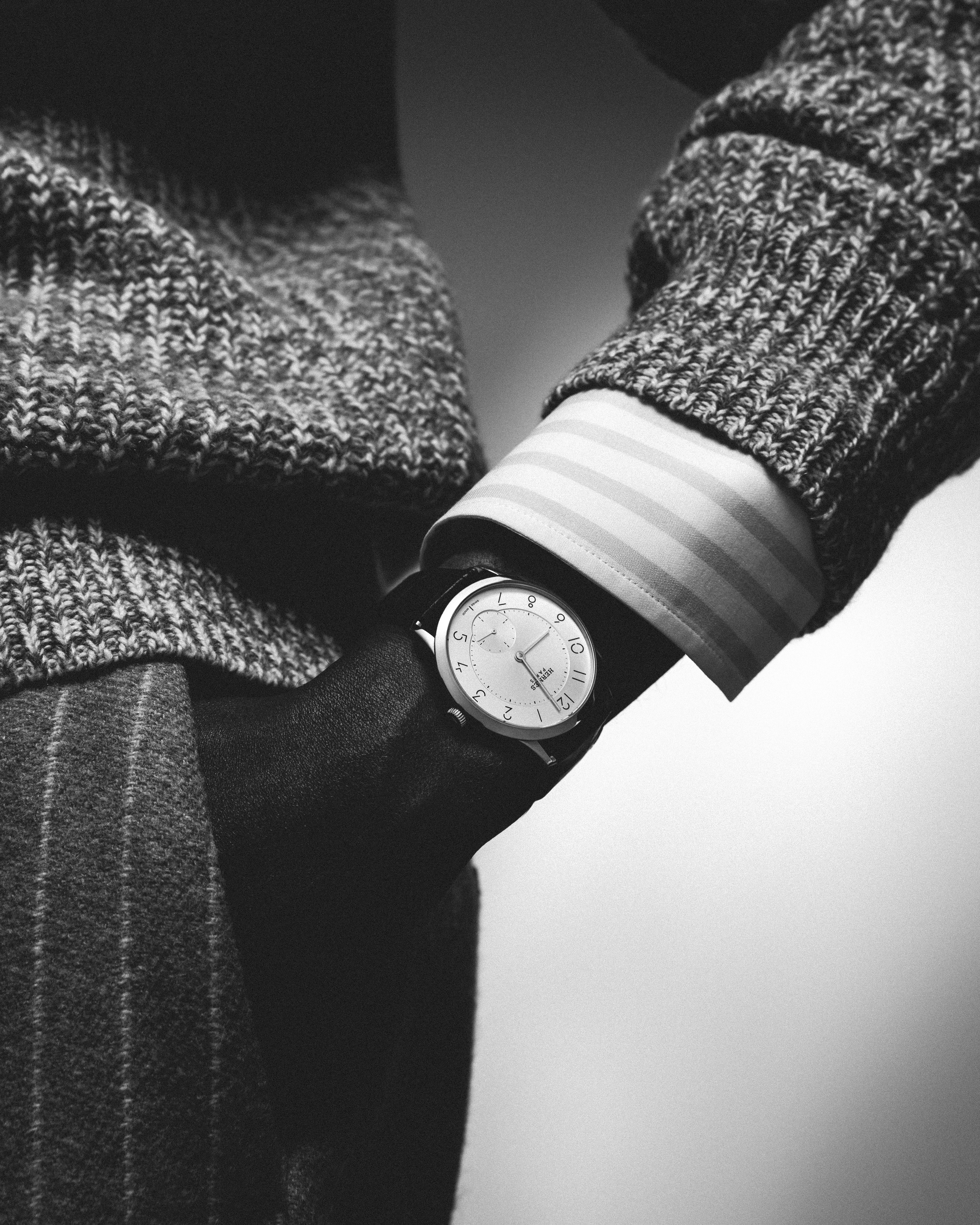 Menswear, luxury watch, watch photography, watches and wonders, fashion photography, portrait, zegna, Hermes, Louis Vuitton, watch photography, male model
