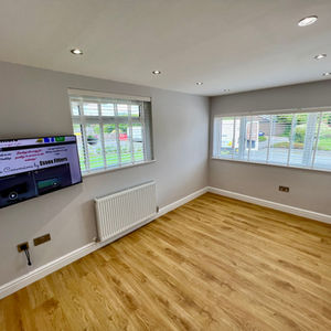 Garage conversion into bedroom with en-suite