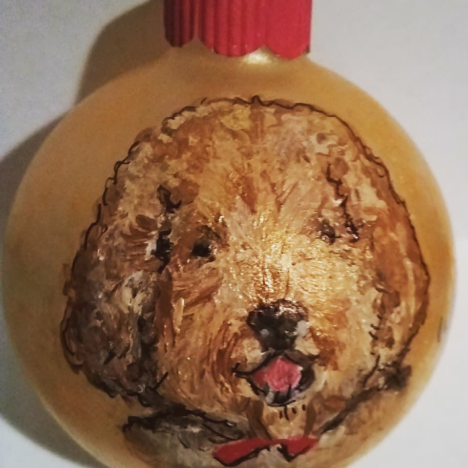 Handpainted Christmas Ornaments