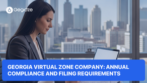 Georgia Virtual Zone Company: Annual Compliance and Filing Requirements
