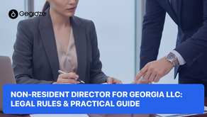 Non-Resident Director for Georgia LLC: Legal Rules & Practical Guide