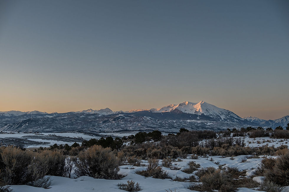 Sopris at Sunrise