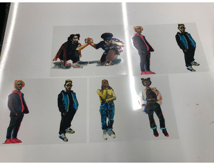 5%, black, artist, queer, painting, oil pastel, NYC, diversity