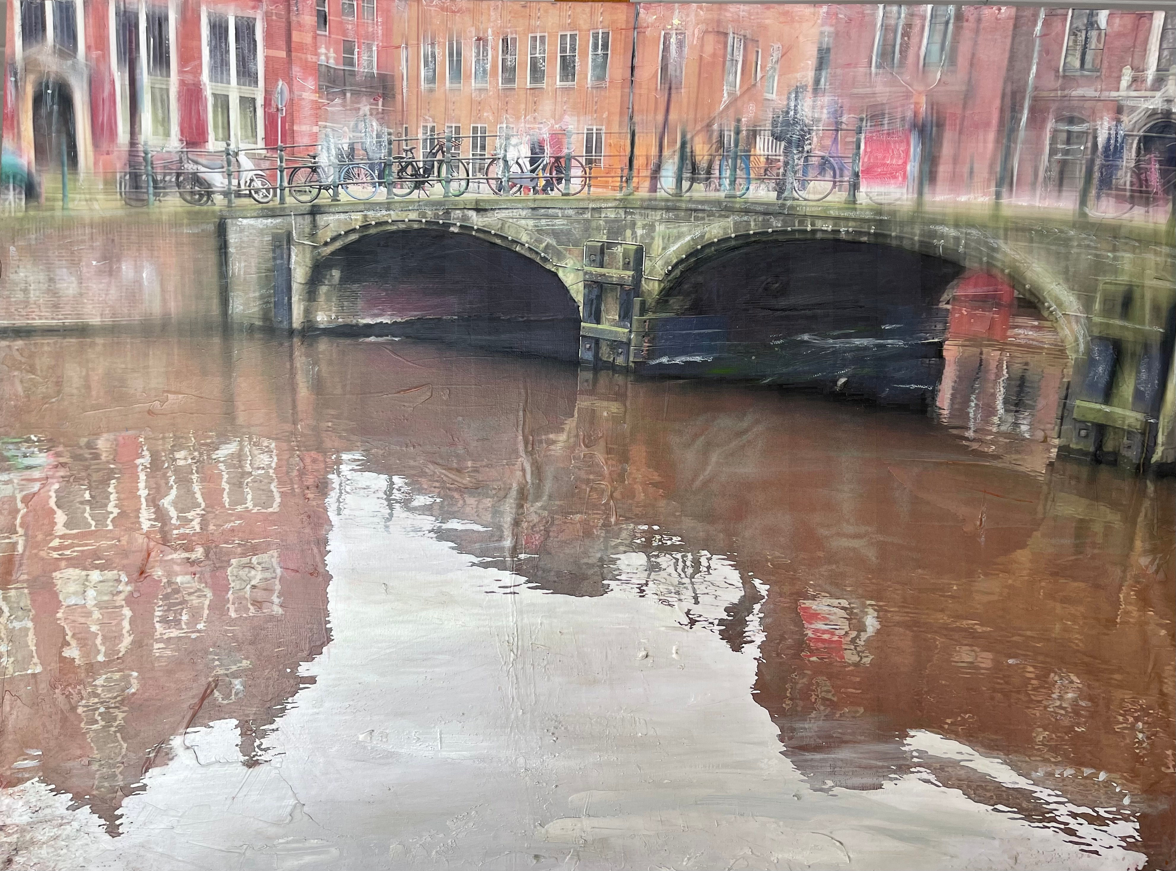 moving bridges 2, 2025, 60x80cm