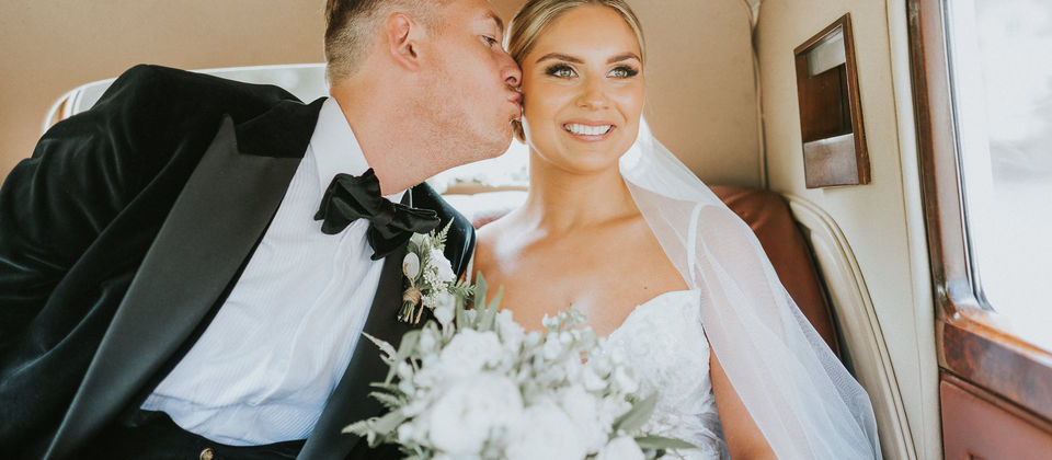 Lauren & Ryan's wedding at St Ignatius' Catholic Church and Cornhill Castle Hotel, Scotland.