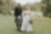 Emily and Max's wedding at St Aloysius’ Church Glasgow & Cawder Golf Club, Scotland.