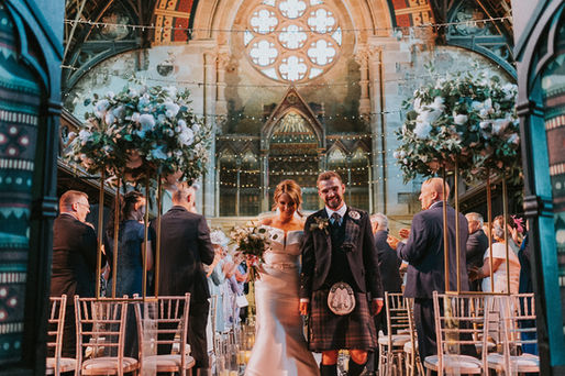 Katie & Darren's wedding at Cottiers in Glasgow, Scotland.