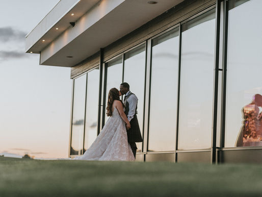 Anisa and Antonio's wedding at Lochside House Hotel, Scotland.