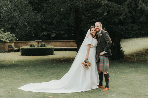Marianna & Neale’s Elegant Wedding at Balbirnie House, Scotland. Balbirnie House Wedding Photos.