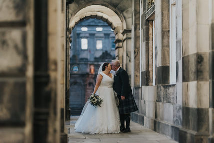 Emma & Alan's wedding at St Giles' Cathedral & Parliament Hall & Edinburgh City