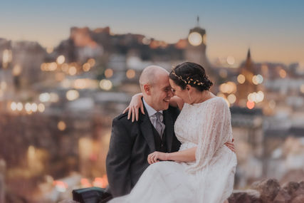 Jill and Fraser's wedding at Edinburgh City Chambers, Scotland.