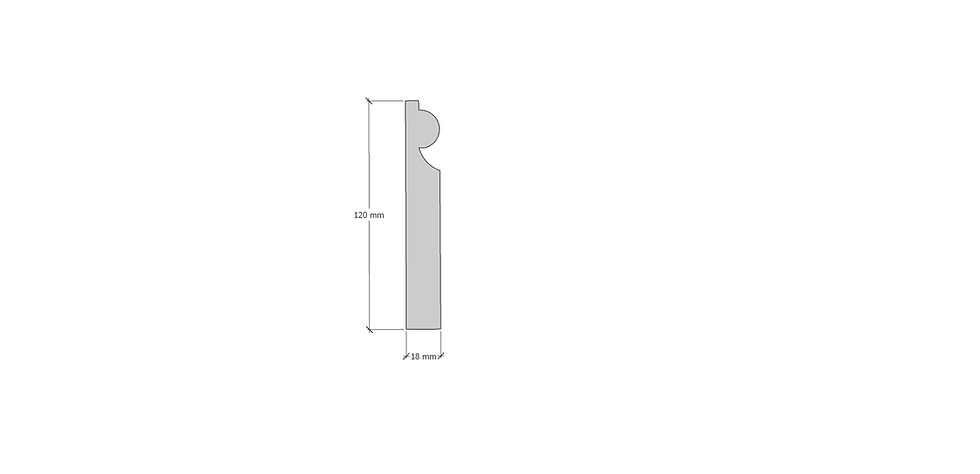 Thumbnail: Torus Skirting 2.4m Long
