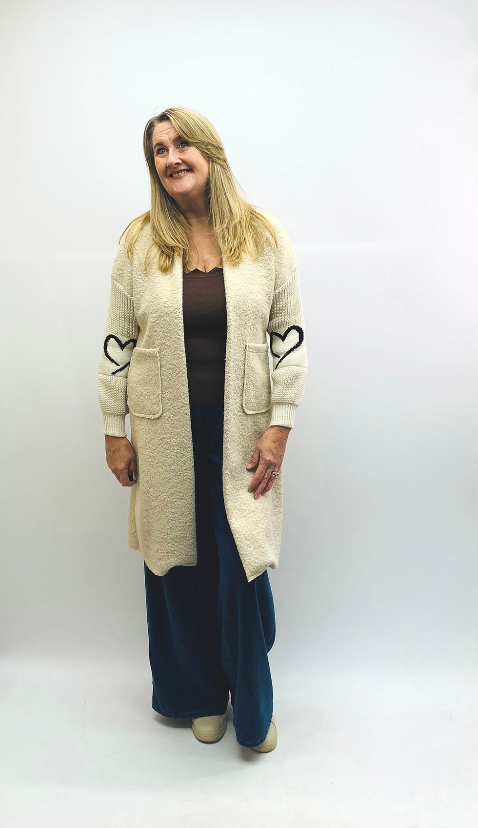 BOUCLE LONGLINE CARDIGAN - 4 colours