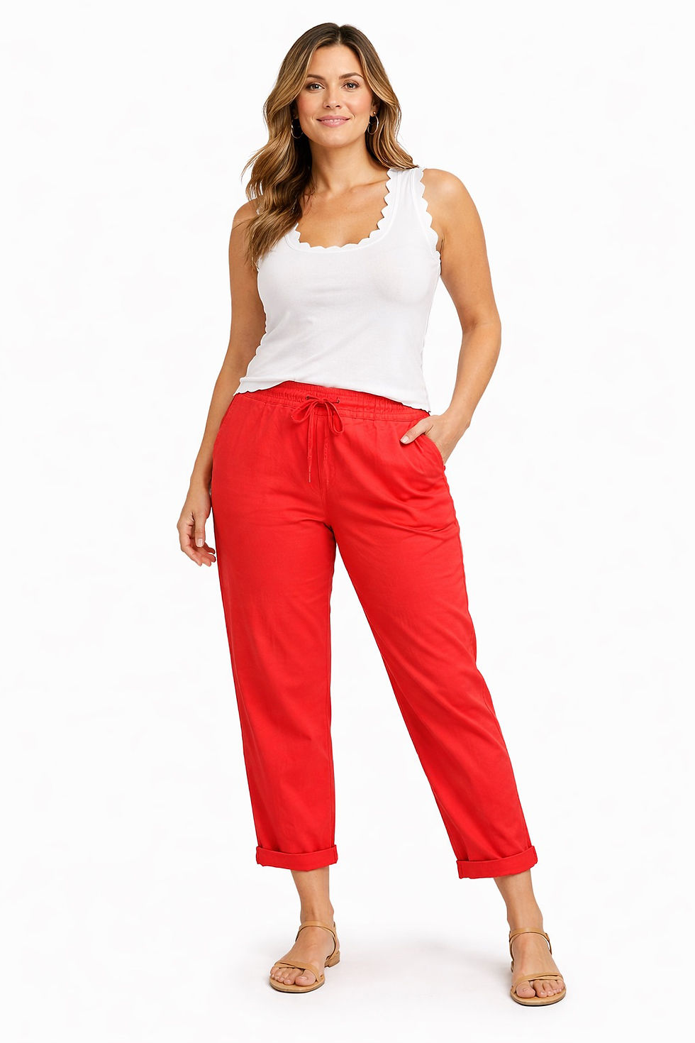 Thumbnail: Magic Stretch Pants – Plus Size Comfort Trousers | Many Colours | Women’s Boutiq