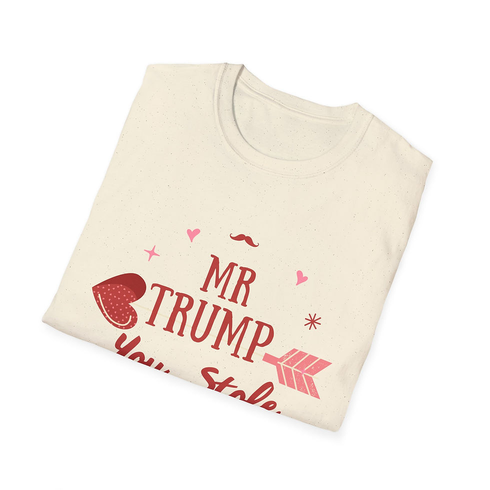 Thumbnail: Patriotic Unisex T-Shirt - Mr. Trump You Stole My Heart 