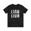 Thumbnail: Lion Not Sheep Unisex Jersey Short Sleeve Tee