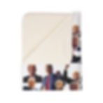 Trump Beige Fleece blanket
