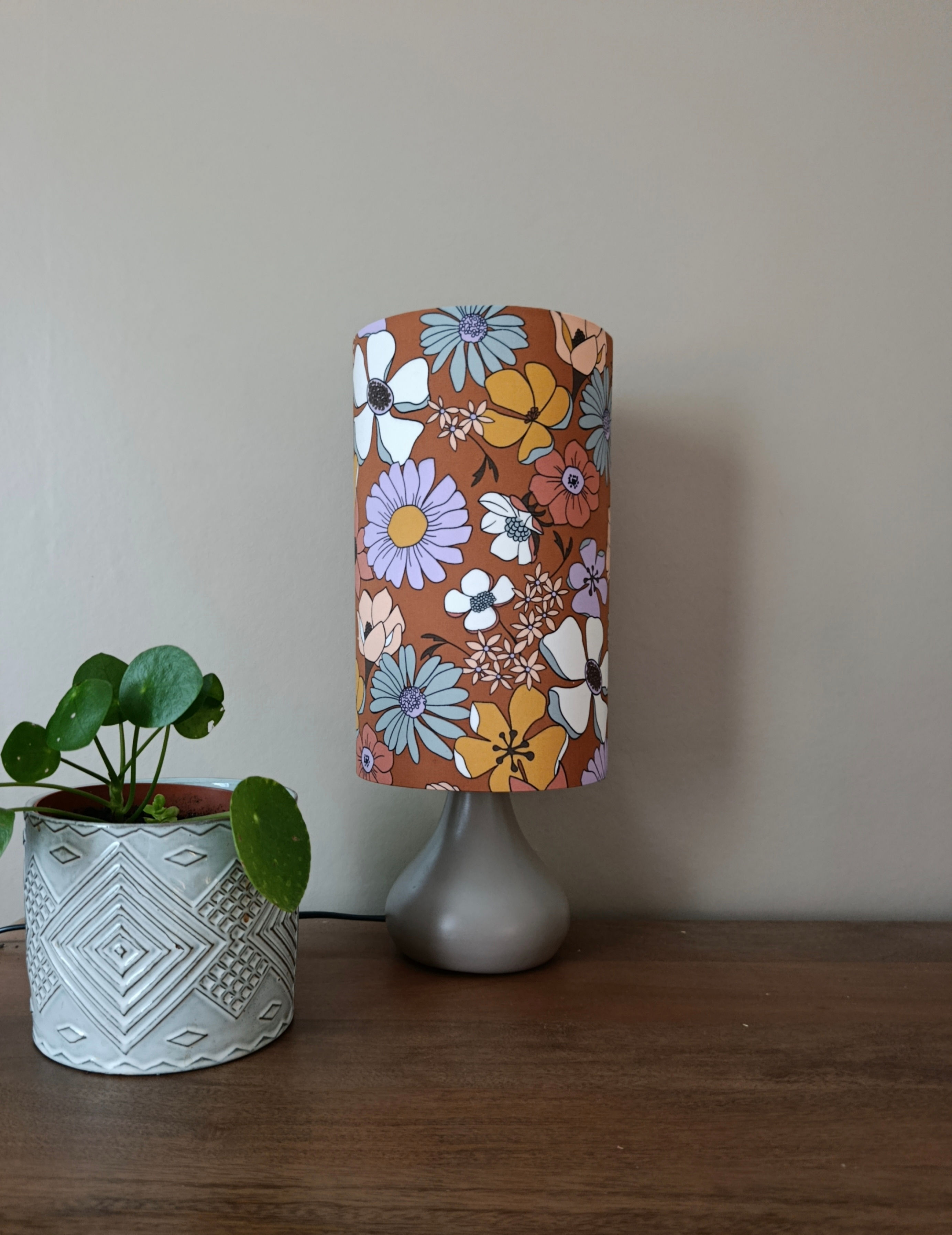 Lampe style vintage | Flower power style seventies