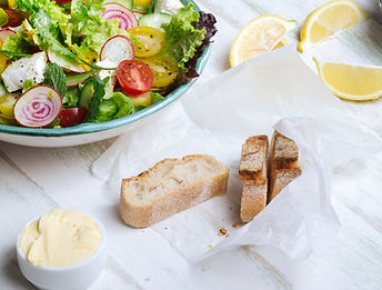 Fresh Salad & Bread