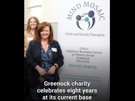 GREENOCK TELEGRAPH : 8 YEAR ANNIVERSARY FOR MMCF