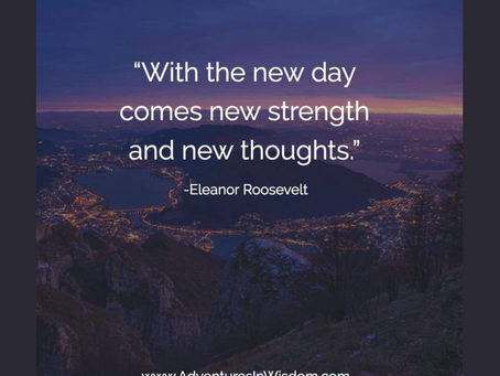 WITH A NEW DAY.....