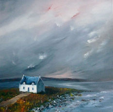 Hebridean Light. Acrylic. 20_ x 20_