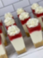 Strawberry Cheesecake Shooters 