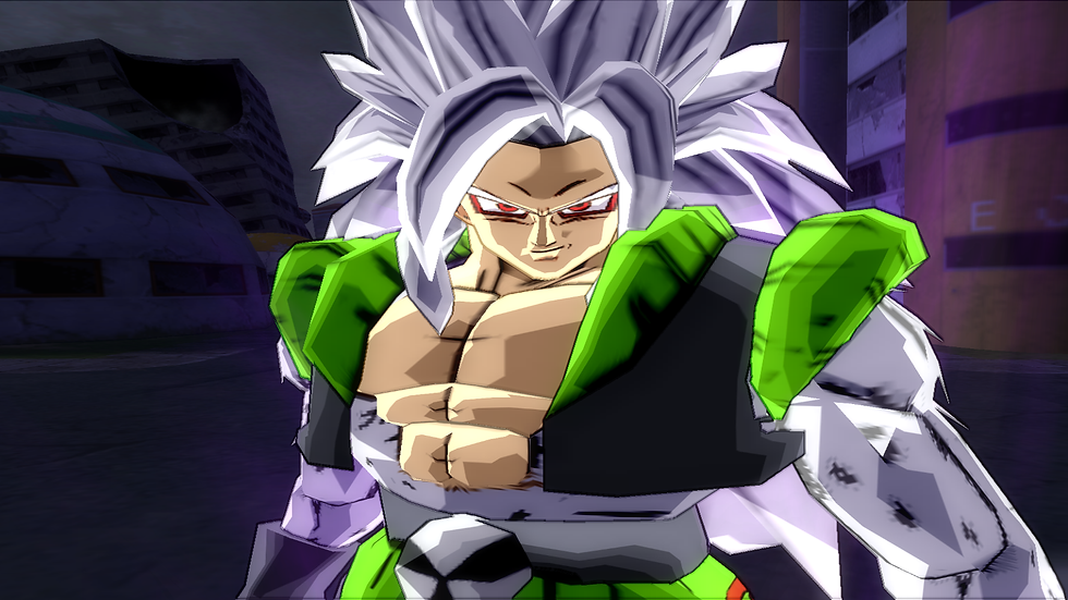 Gogeta Base,SSJ,SSJ3,SSJ4 y SSJ5.