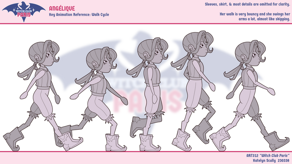 Angelique - Animation Reference